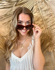 Howdy Sunglasses - Cherry