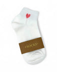 Mini Heart Ankle Sock - Pink