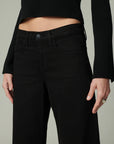 Lou Lou Low-Rise Jean - Black
