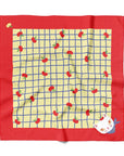 Apple Cat Cotton Silk Bandana