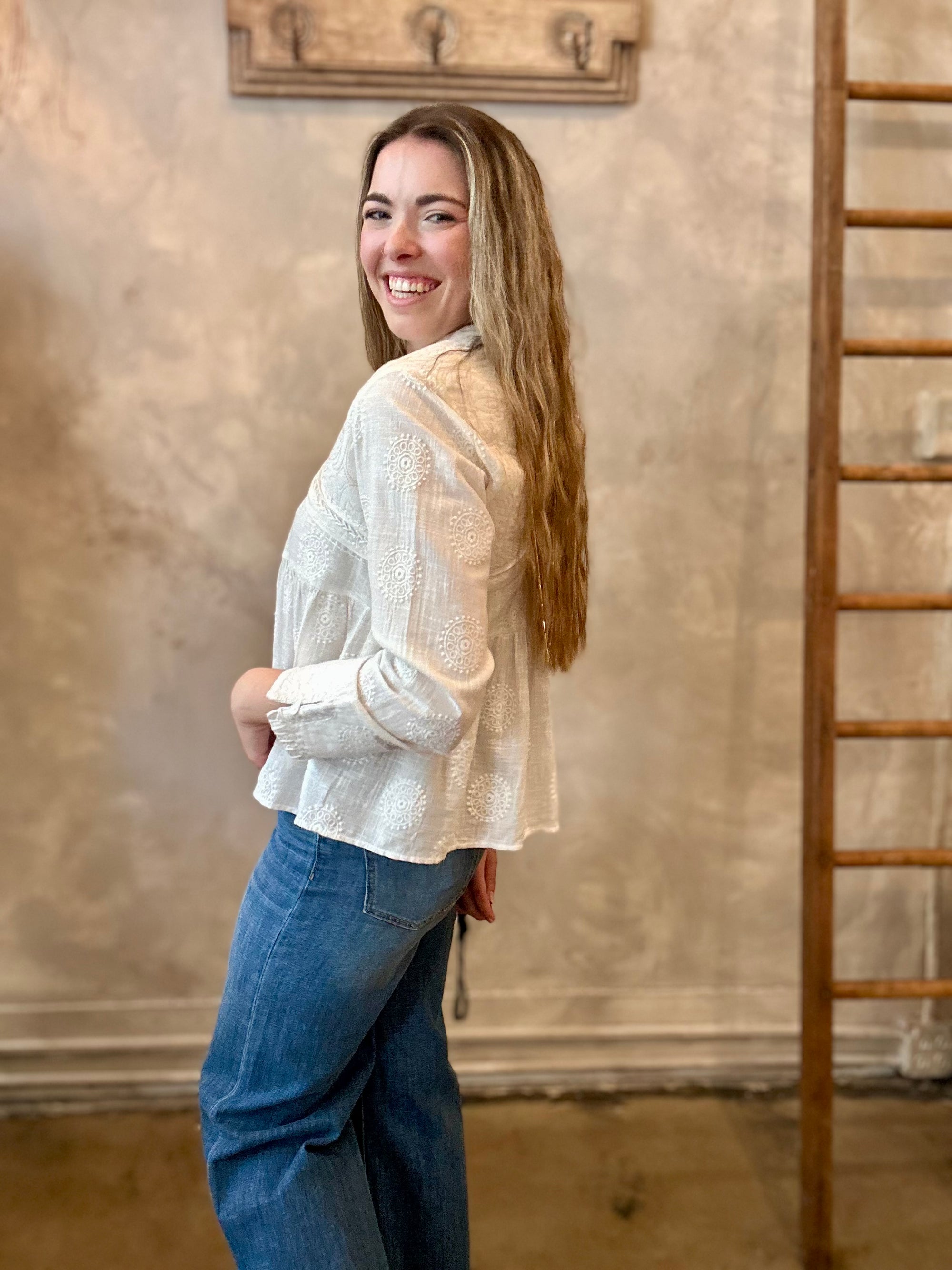 Ariana Blouse - Mosaique