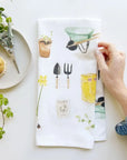 Gardening Tea Towel