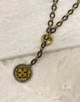 Drop Coin Necklace
