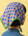 Blue Check Bandana