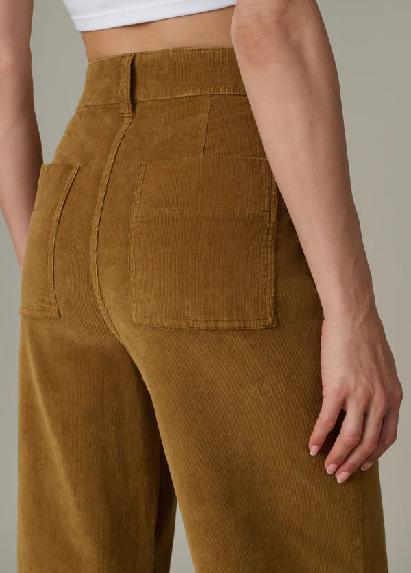 Mia Wide Leg Jean - Corduroy