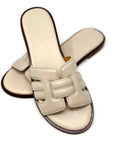 Fabian Slide Sandal - Off White