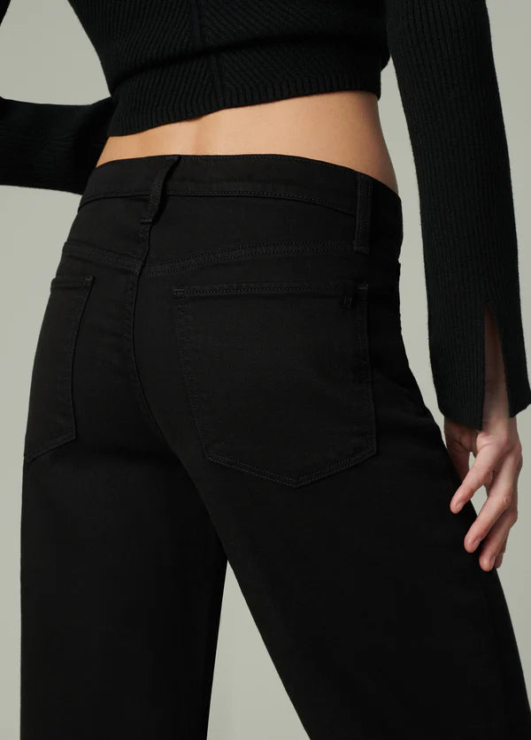 Lou Lou Low-Rise Jean - Black