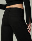 Lou Lou Low-Rise Jean - Black