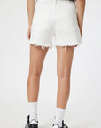 Heidi Denim Short - Off White