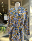 Pumpkin Flower Cotton Robe