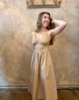 Floria Dress - Khaki