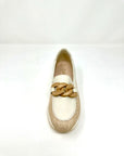 Raffia Chain Loafer