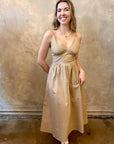 Floria Dress - Khaki
