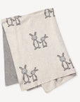 Jacquard Baby Blanket - Bunnies