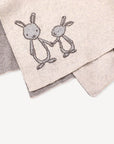 Jacquard Baby Blanket - Bunnies