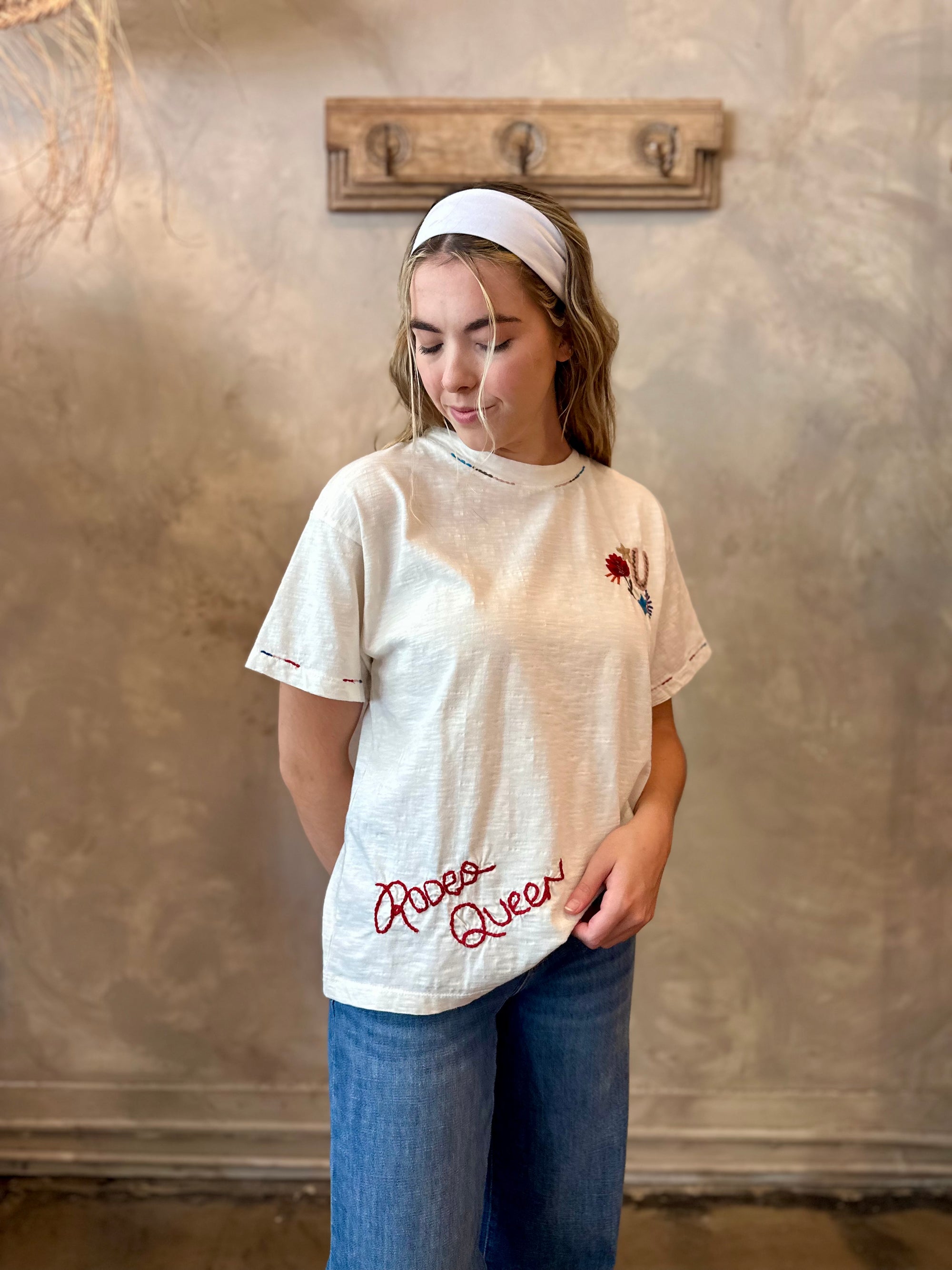 Dolly Rodeo Top - Ivory