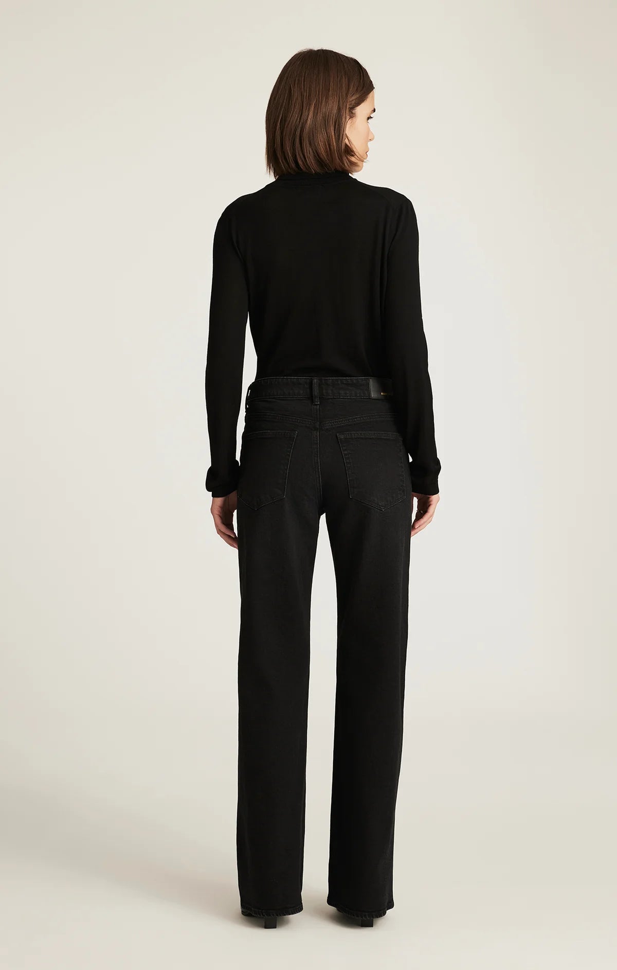 Taylor Straight Jean - Dark Smoke