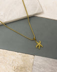 Figgy Curling Starfish Charm