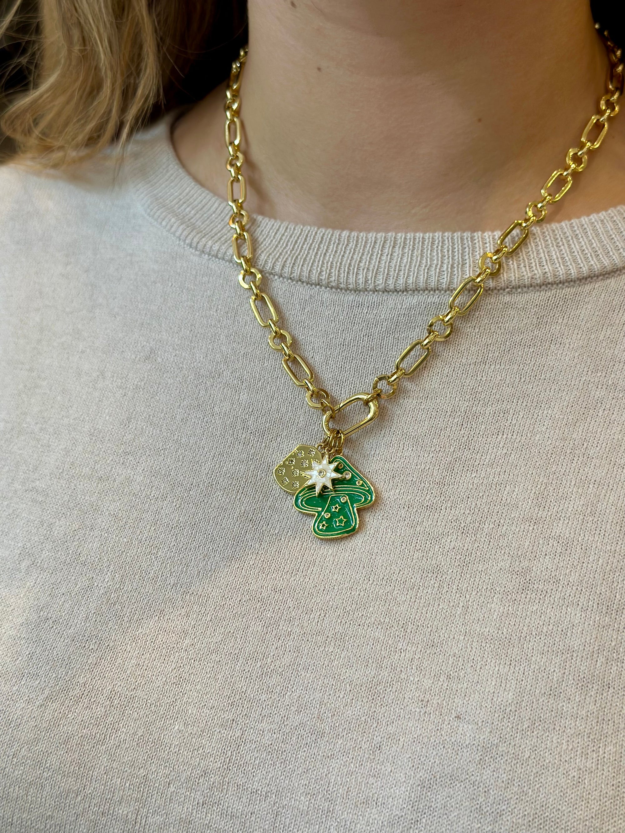 TCP Green Mushroom Charm