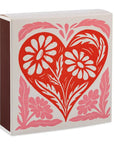 Matchbox - Botanical Heart