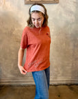 Dolly Rodeo Top - Terracotta