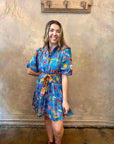 Hazel Dress - Blue