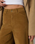 Mia Wide Leg Jean - Corduroy