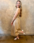 Floria Dress - Khaki