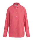 Boyfriend Button Down - Cherry