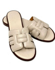 Fabian Slide Sandal - Off White
