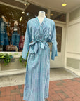 Camelia Blue Robe