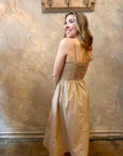 Floria Dress - Khaki