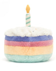Amuseable Rainbow Birthday Cake