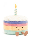 Amuseable Rainbow Birthday Cake