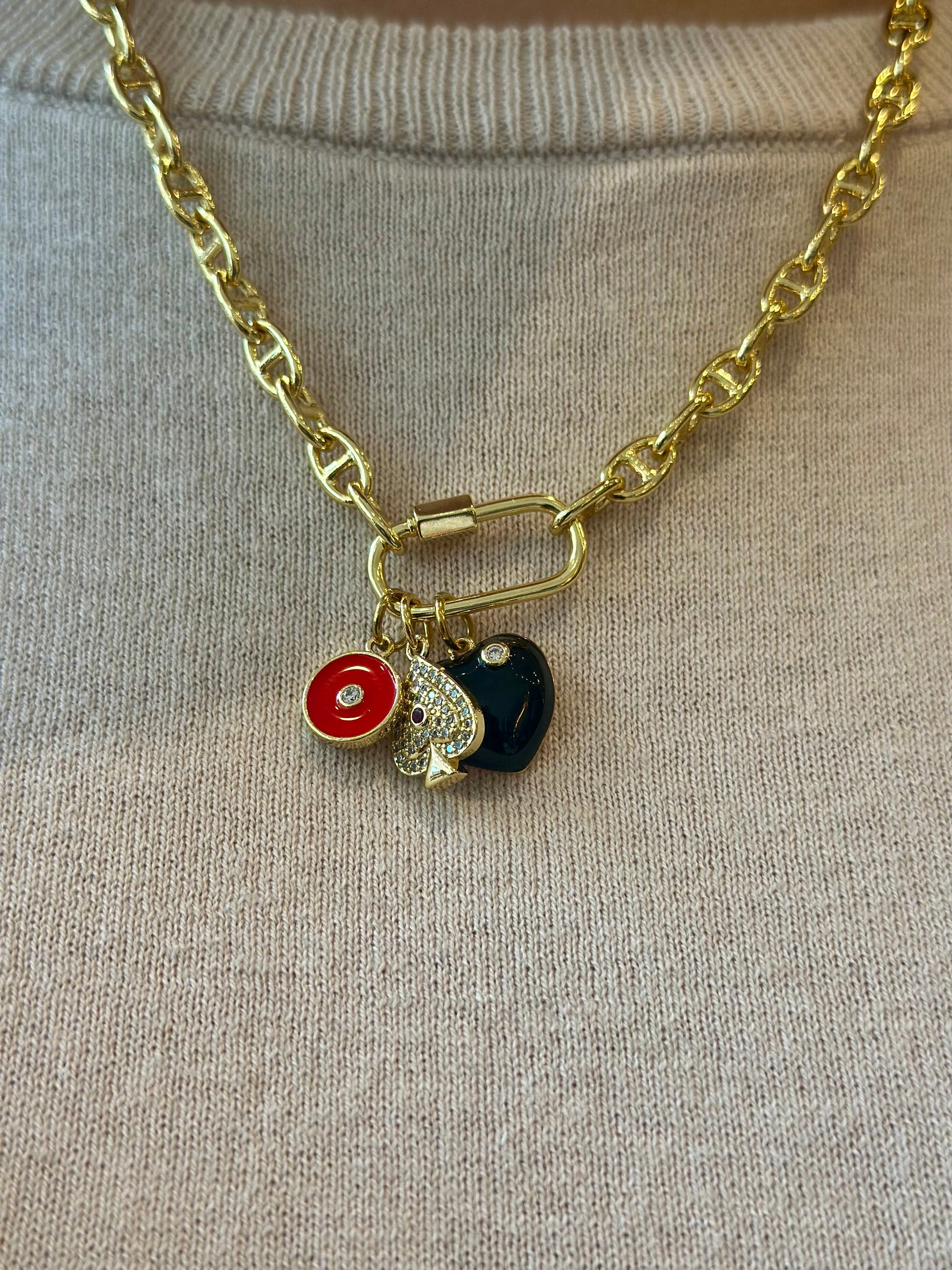 TCP Red Coin Charm
