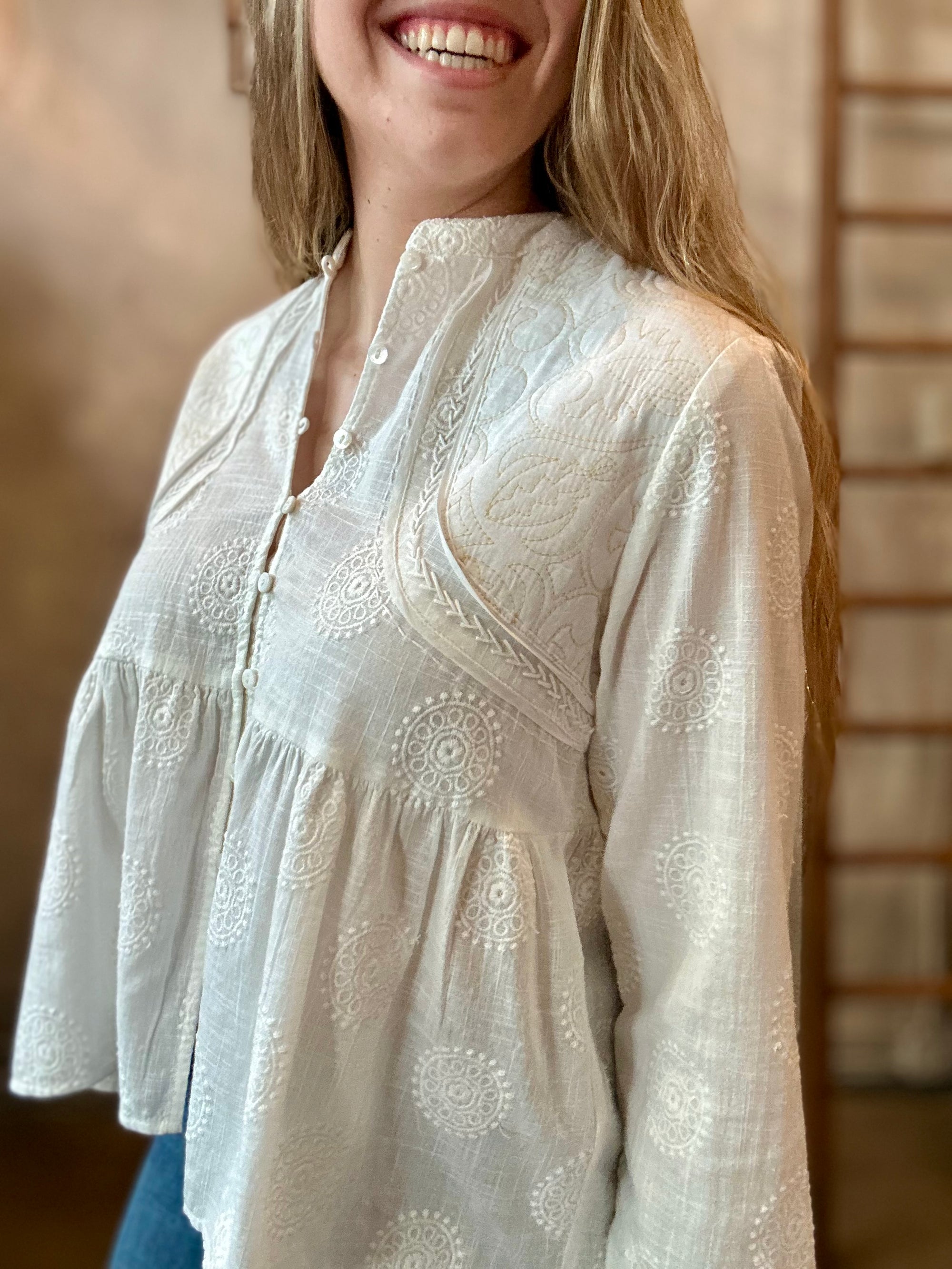 Ariana Blouse - Mosaique