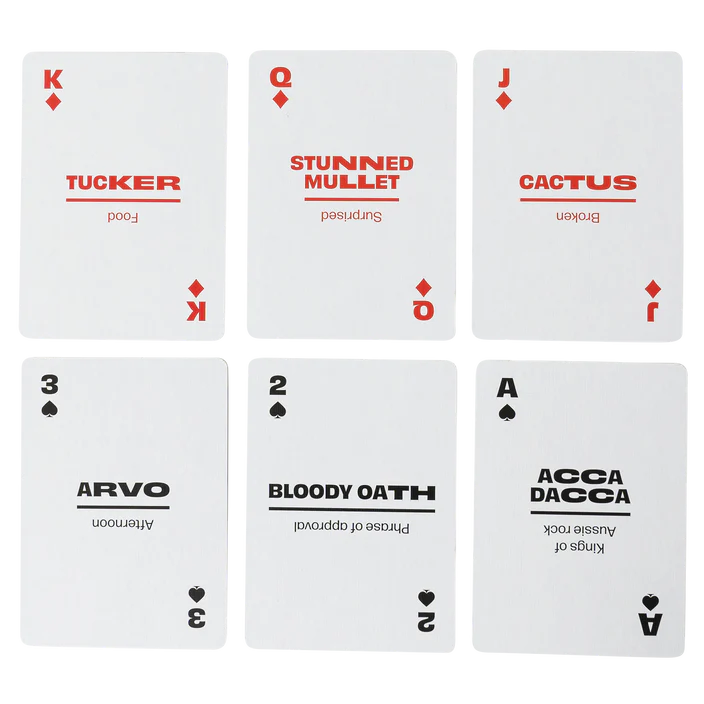 LINGO Playing Cards - Aussie