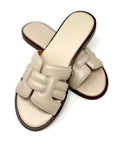 Fabian Slide Sandal - Off White