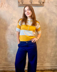 Rugby Stripe Polo - Harvest