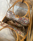 Ata Vine Round Handle Hand Bag