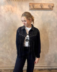 Jenna Fringe Denim Jacket