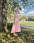 Clea Dress - Gloss Pink