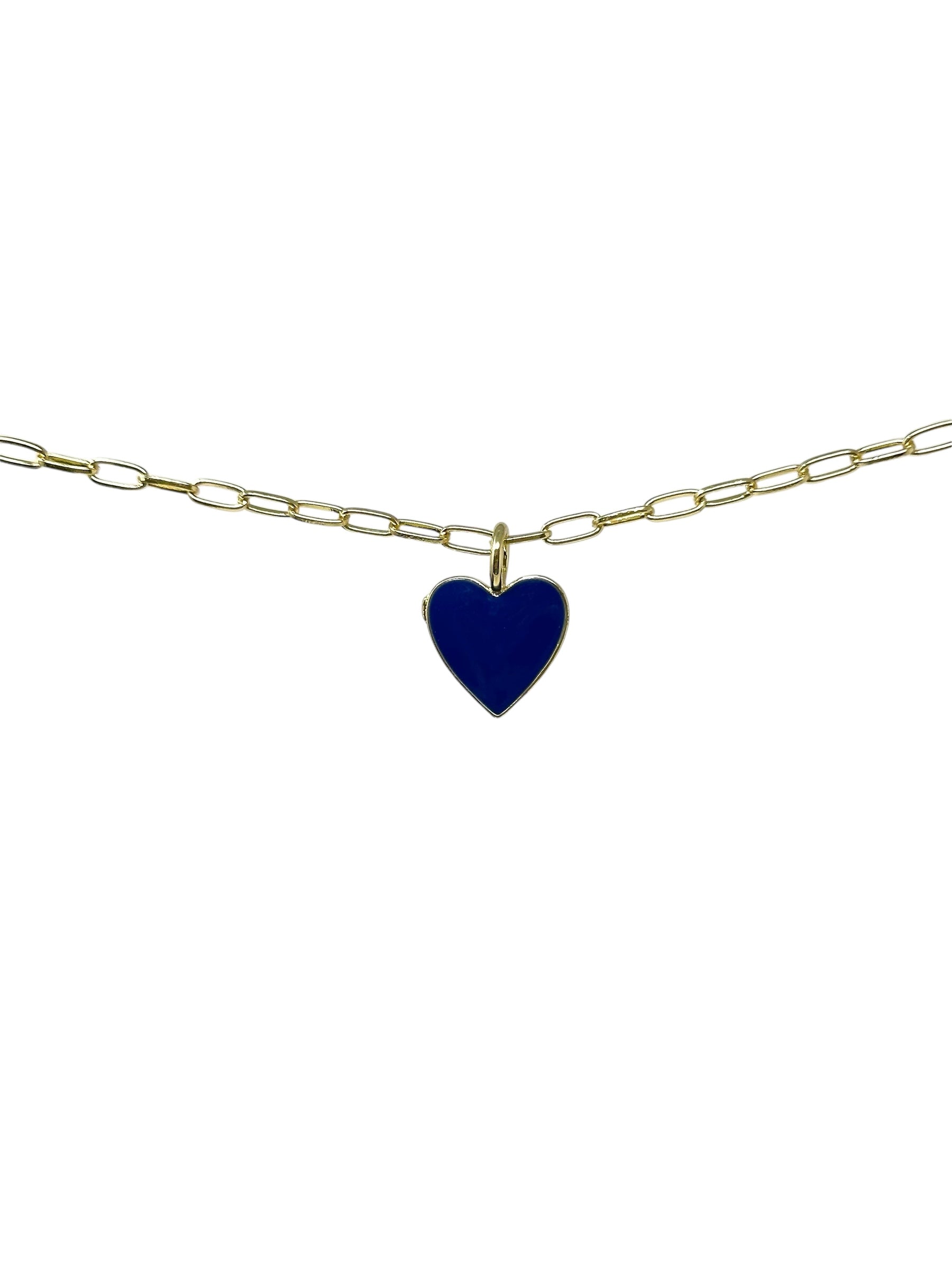 TCP Small Blue Heart Charm
