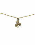 TCP Lucky Clover Clear CZ Charm