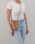 Tabby Phone Crossbody - Whiskey