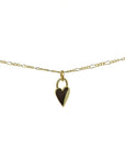 TCP Long Heart Lock Charm