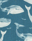 Whale Kerchief Bib