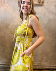Fiorella Dress - Pistachio