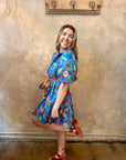 Hazel Dress - Blue