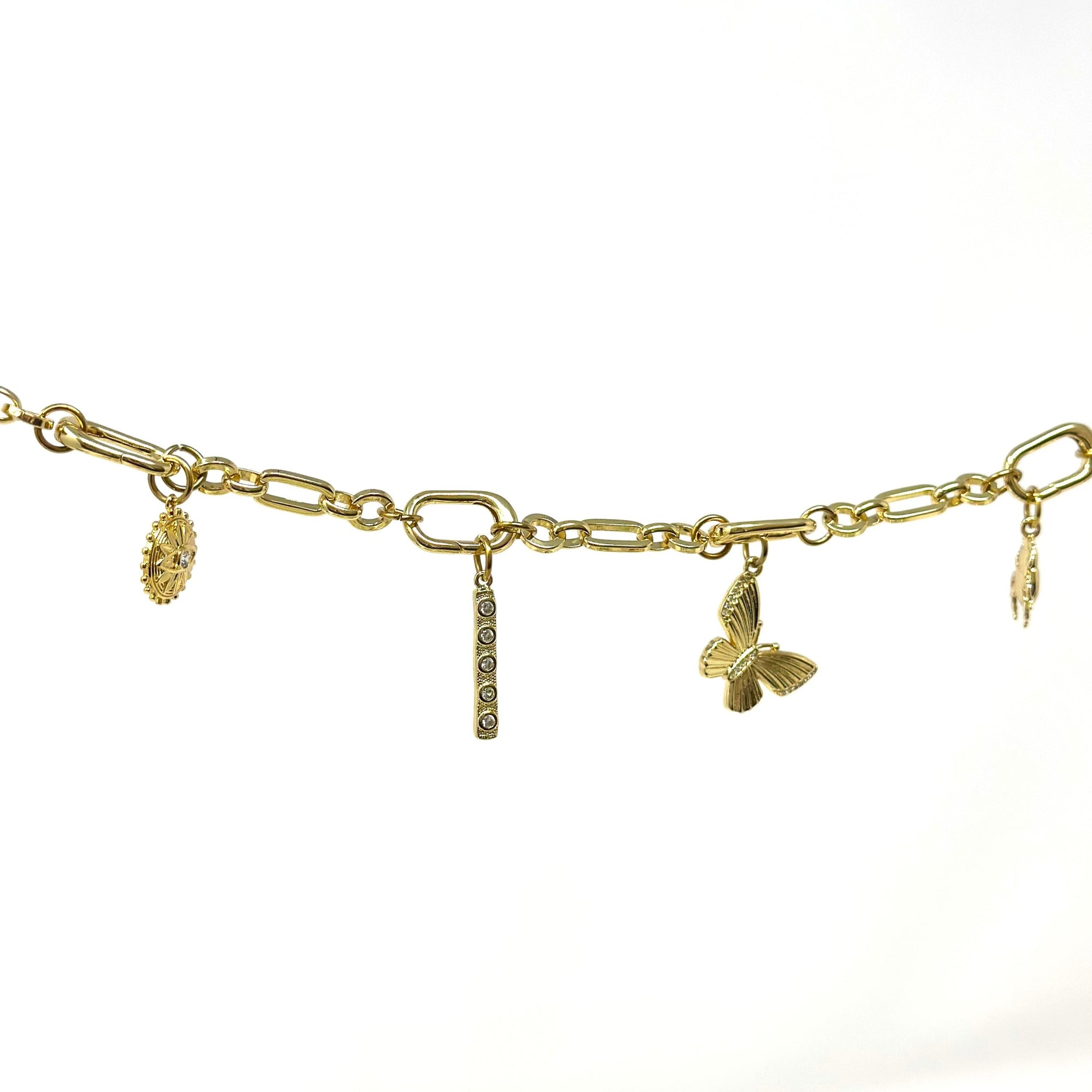 TCP Angled Butterfly Charm